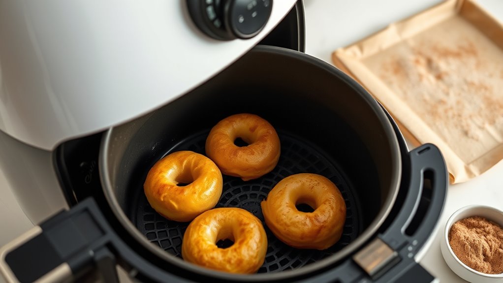 mix fry glaze serve