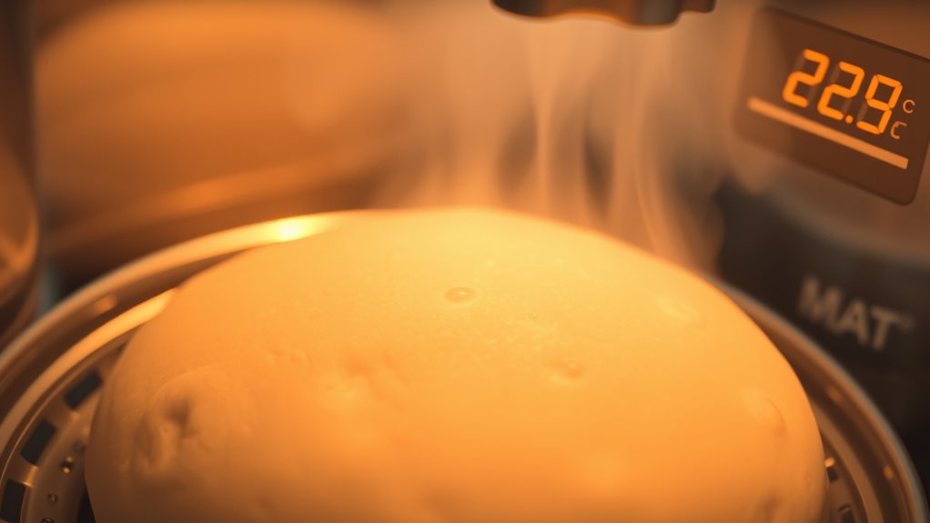 monitor dough fermentation accurately