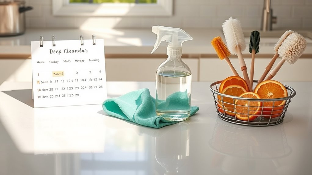 monthly home deep cleaning