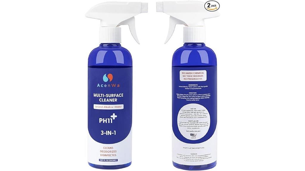 natural multi surface cleaner spray