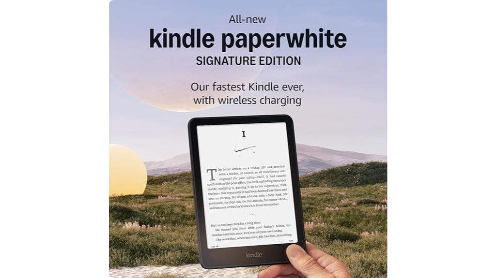 new kindle paperwhite signature