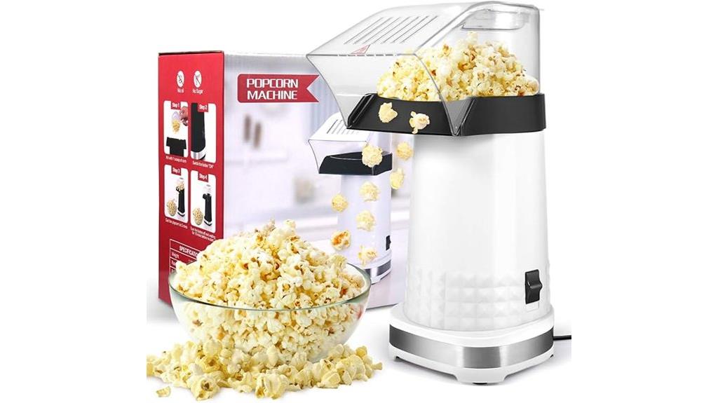 oil free bpa free popcorn maker