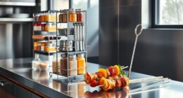 optimal storage for grilling