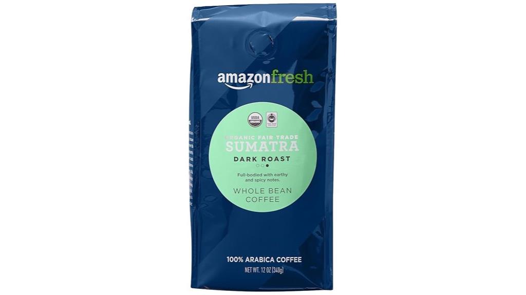 organic dark roast coffee