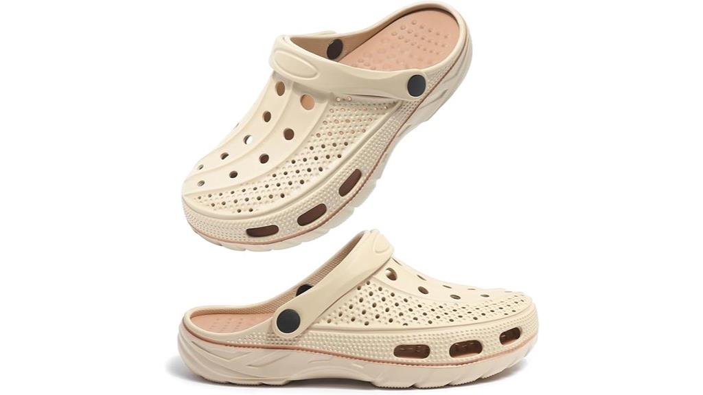 orthopedic arch support clogs