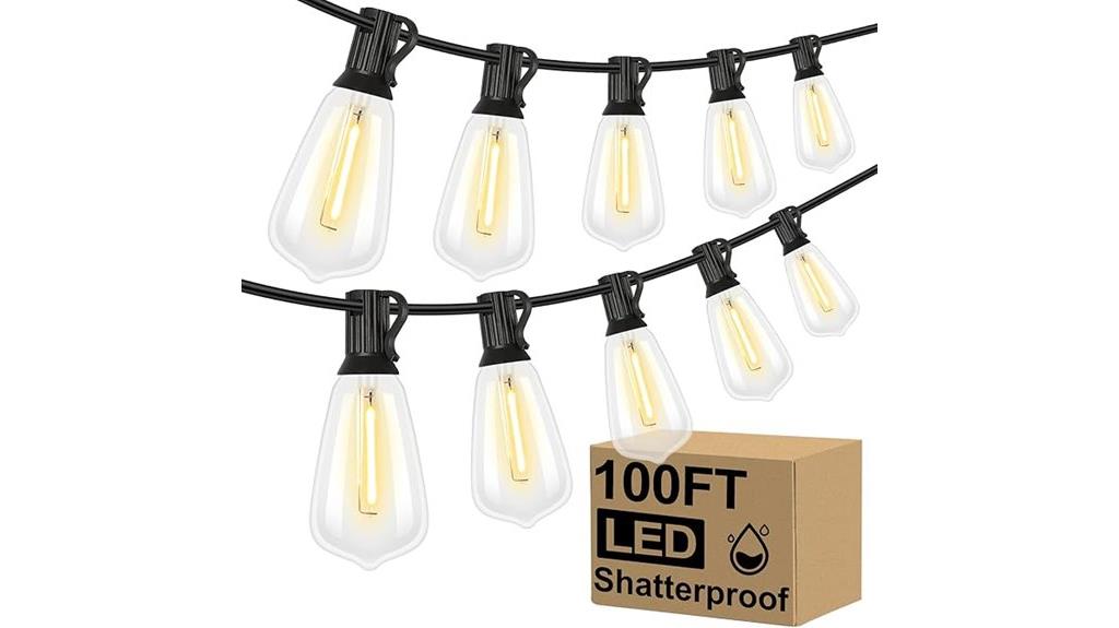 outdoor edison bulb lights