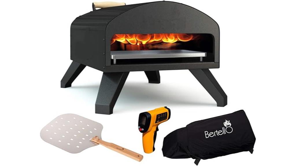 outdoor pizza oven combo