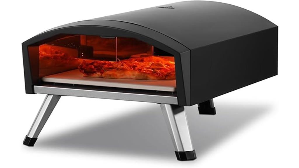 outdoor propane pizza oven