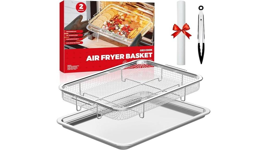 oven compatible air fryer basket