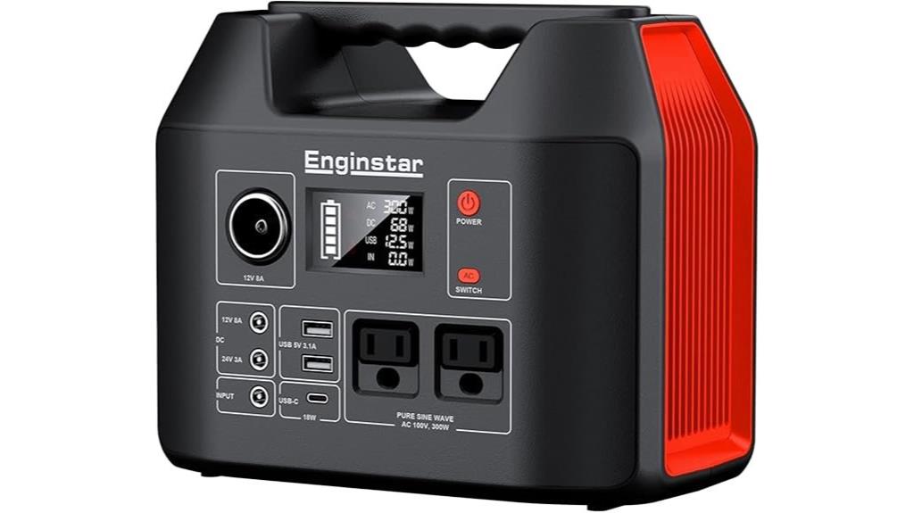 portable 300w battery bank