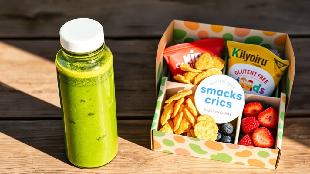 portable healthy green smoothie