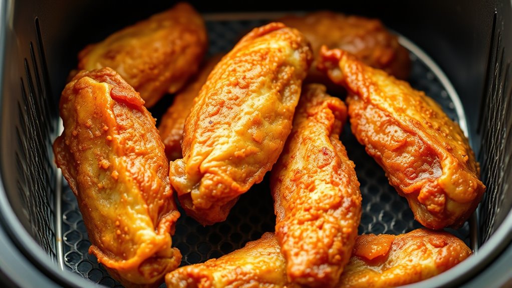 preheat cook flip crisp