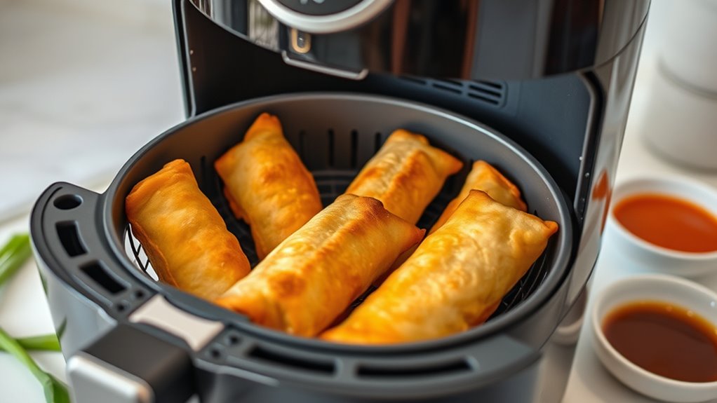preheat cook flip monitor