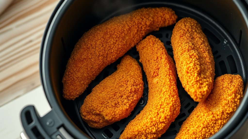 preheat season coat bake