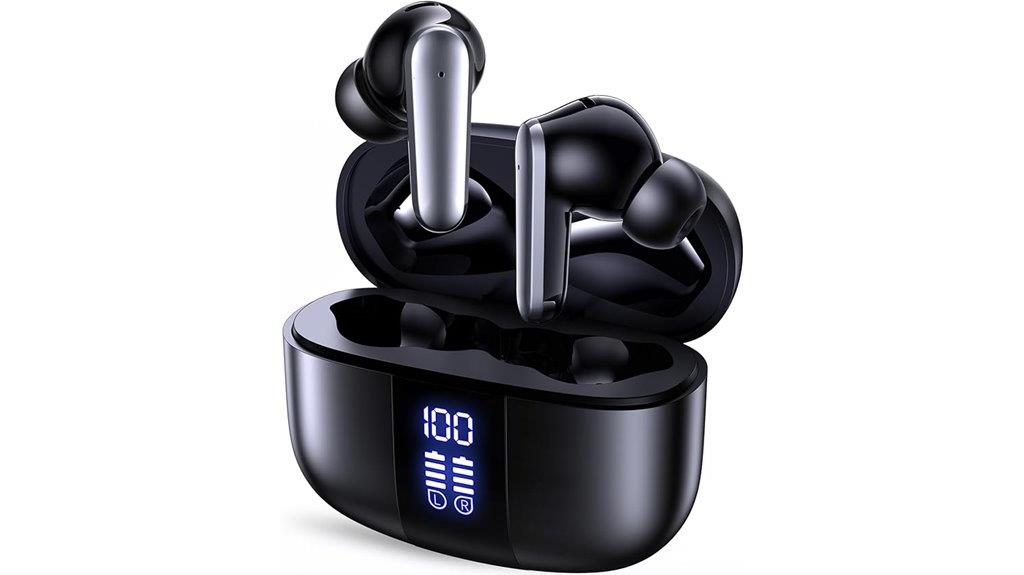 premium wireless earbuds with deep bass