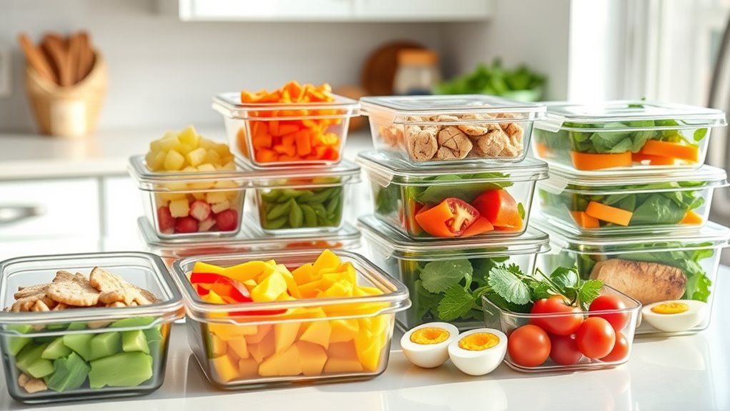 prepping ingredients for efficiency