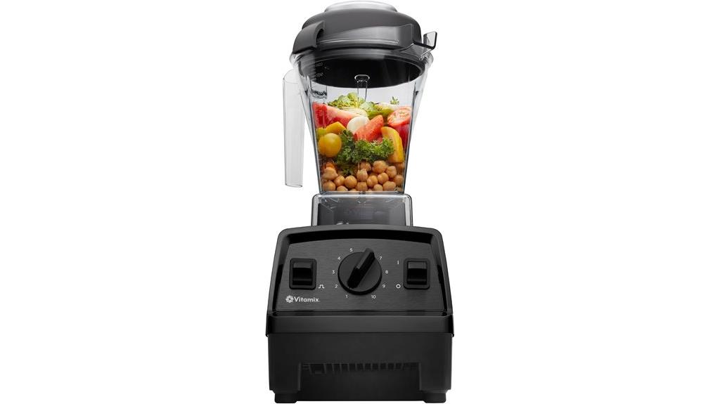 professional black blender container