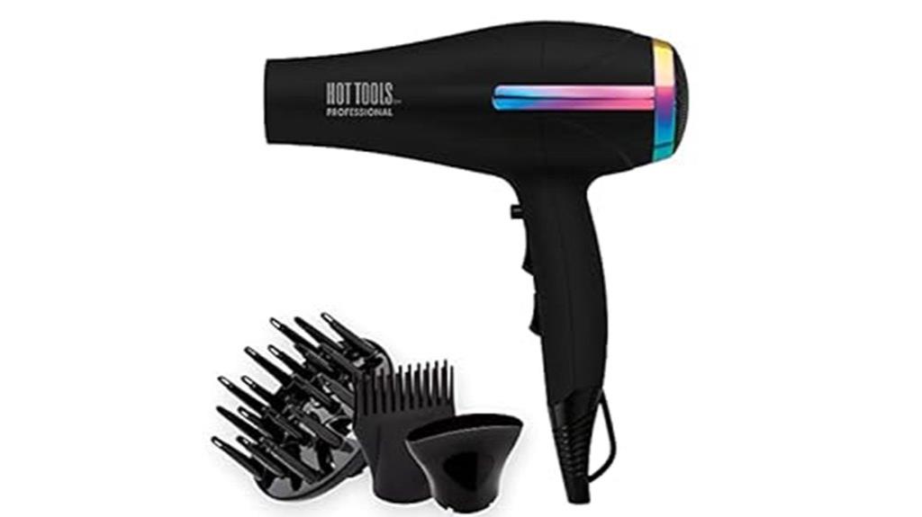 rainbow ceramic hair dryer