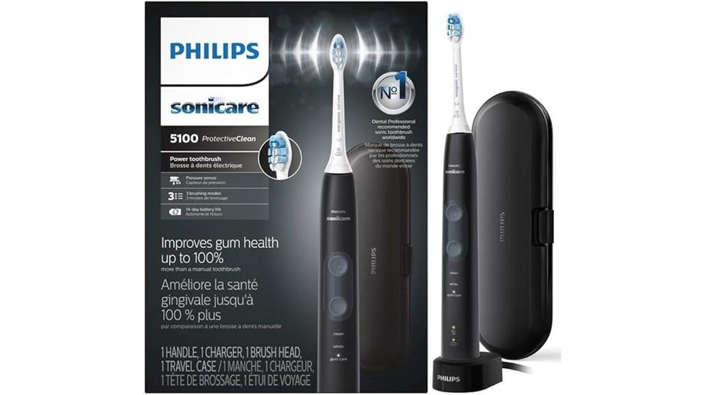 rechargeable toothbrush with protectiveclean