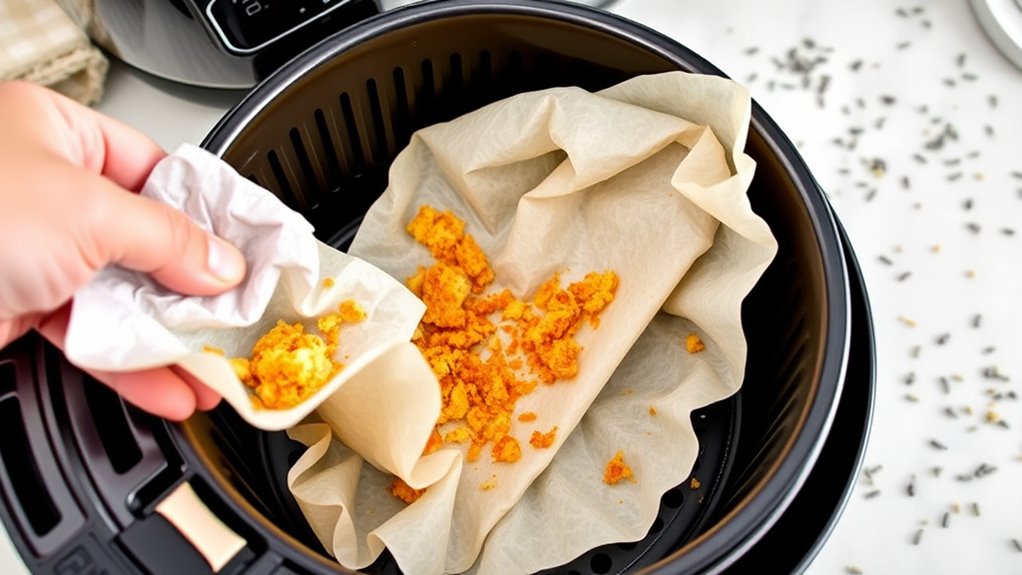 remove clean dispose properly