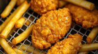 removing stuck food efficiently