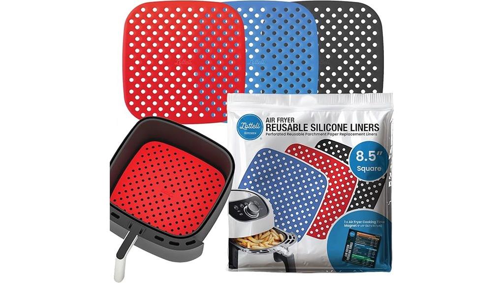 reusable 5qt air fryer liners