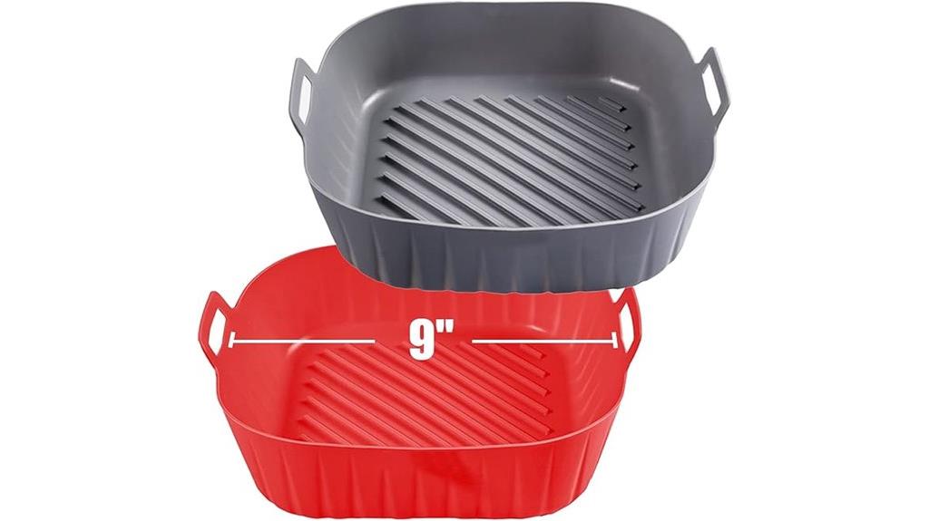 reusable silicone fryer liners