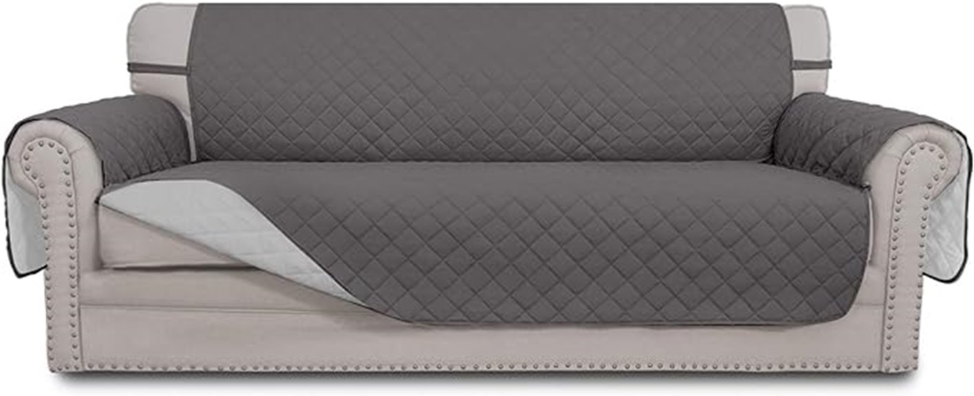 reversible water resistant couch cover