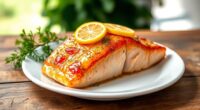 salmon with lemon herbs