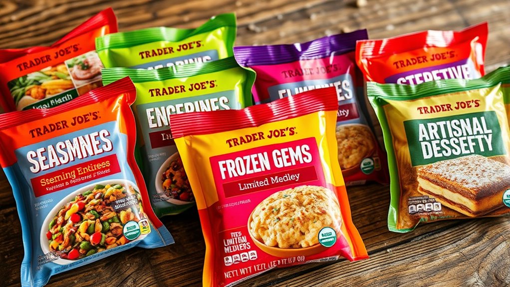 seasonal frozen food delights
