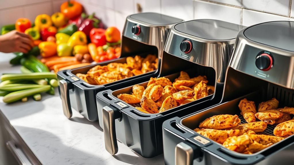 select evenly cooked ingredients