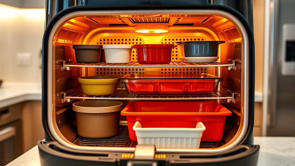 selecting appropriate air fryer bakeware