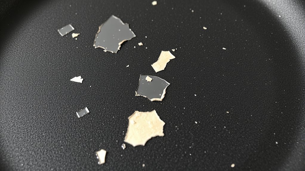 signs of non stick coating deterioration