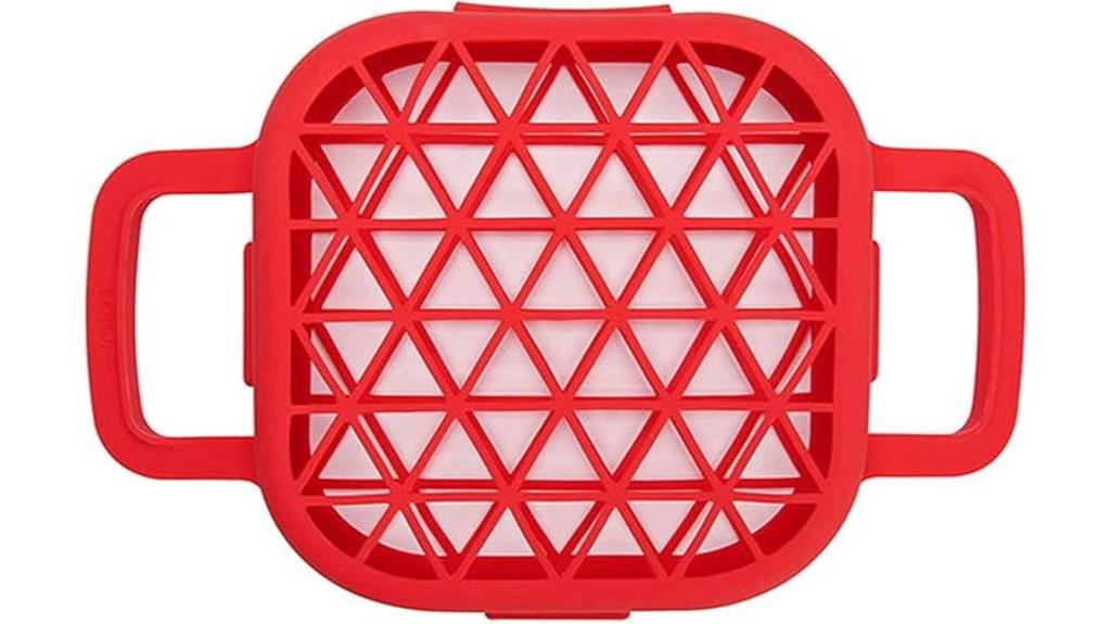 silicone flippable grill cage