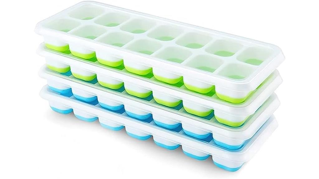 silicone ice tray pack
