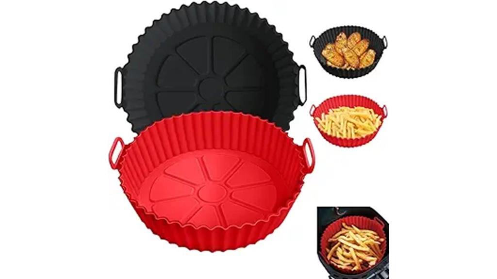 silicone liners for air fryers