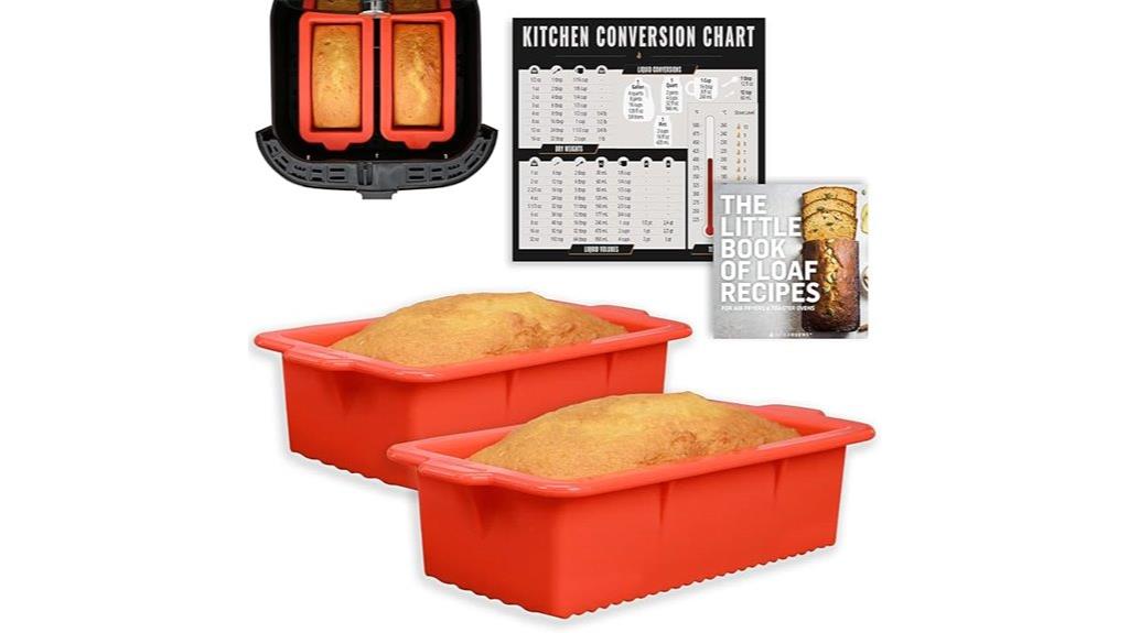 silicone loaf pans for air fryer
