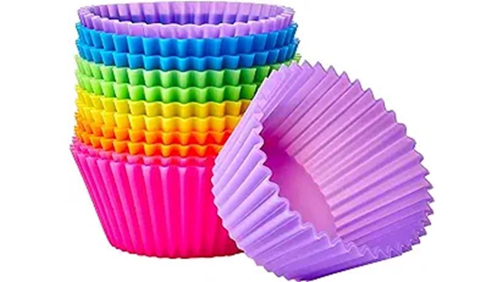 silicone muffin liners pack