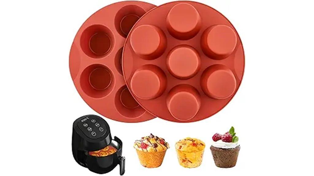 silicone muffin pans air fryer