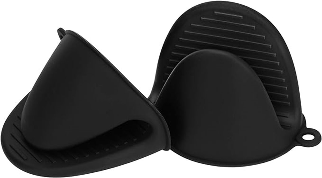 silicone oven mitts