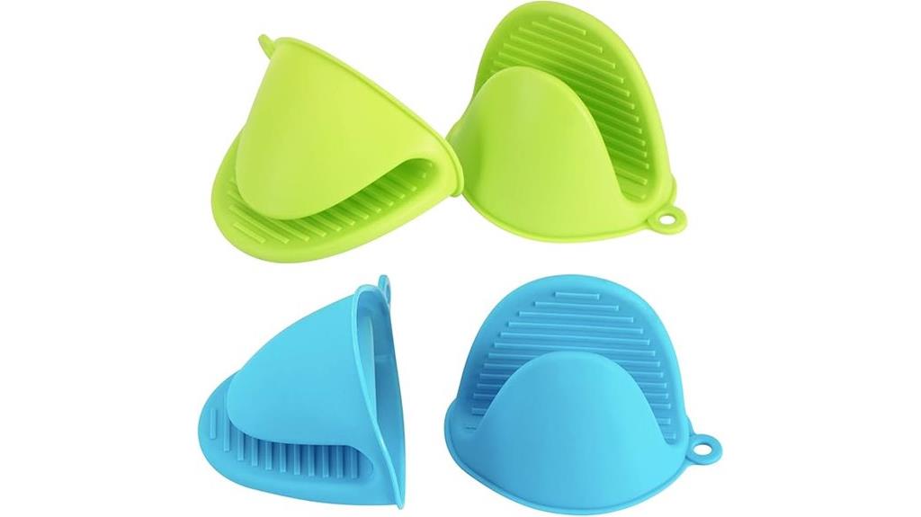 silicone oven mitts pack