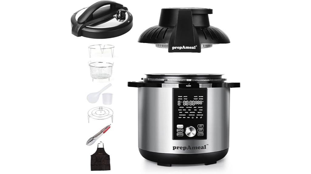 silver 8 quart combo