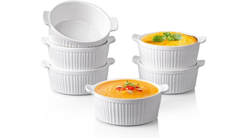 six pack ramekin set