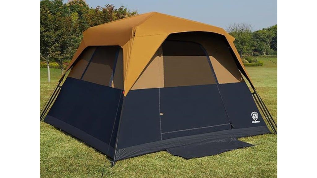 six person camping tent