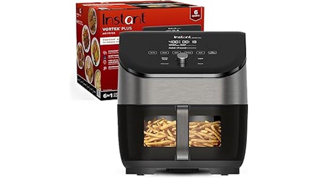 six quart odor removing fryer