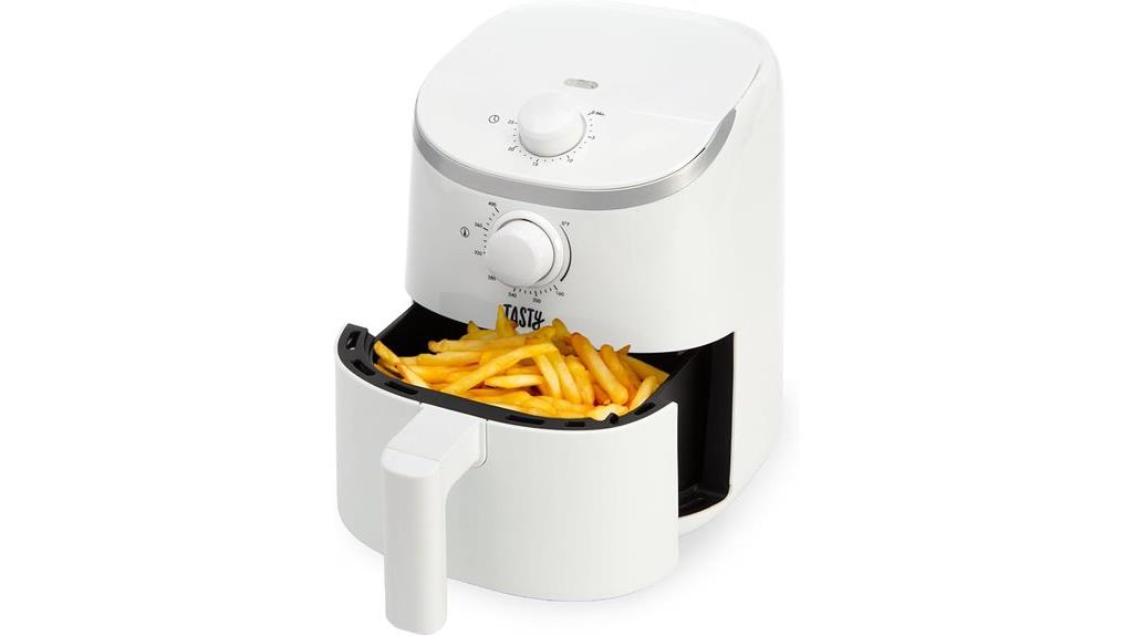 small white air fryer