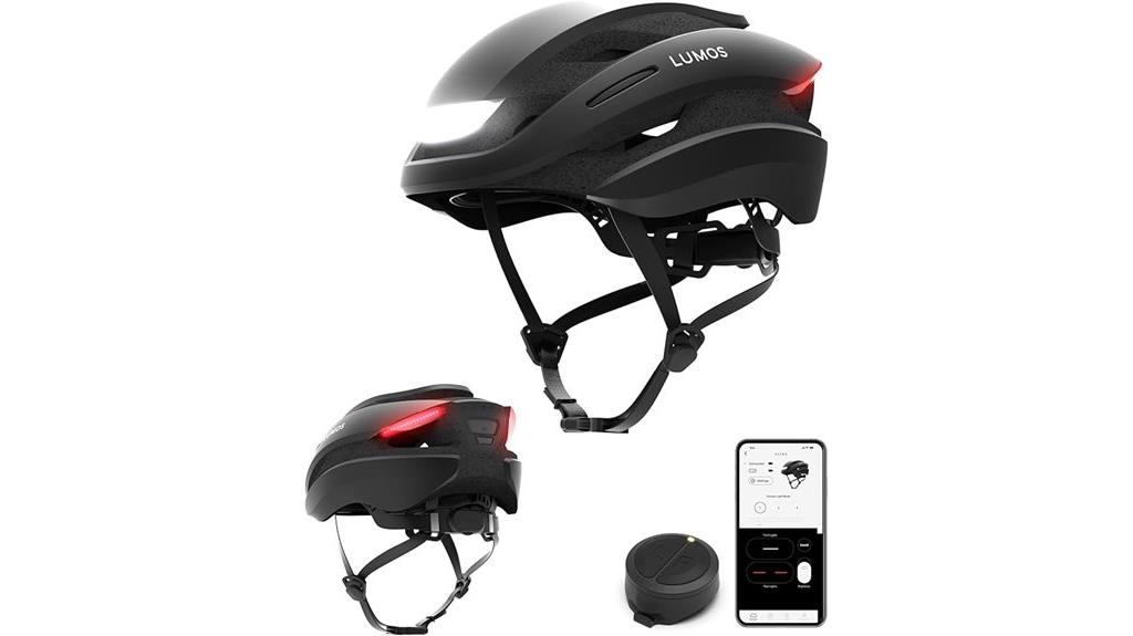 smart bike helmet with leds