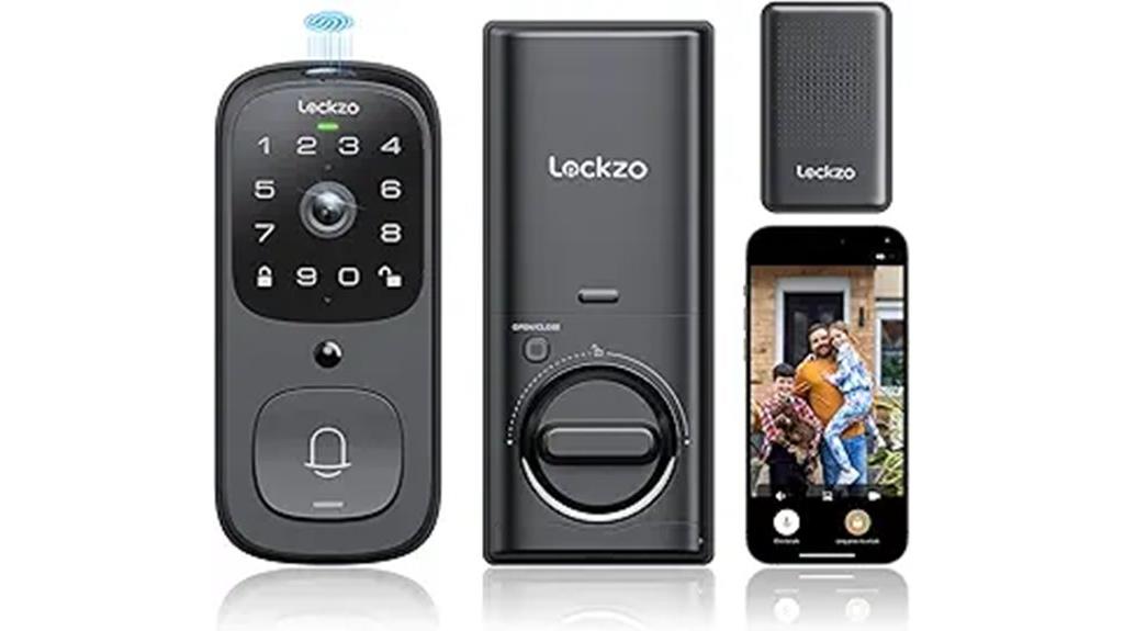 smart door lock with video