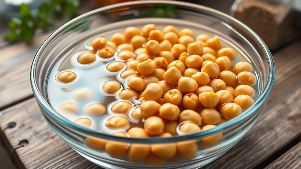 soak chickpeas overnight