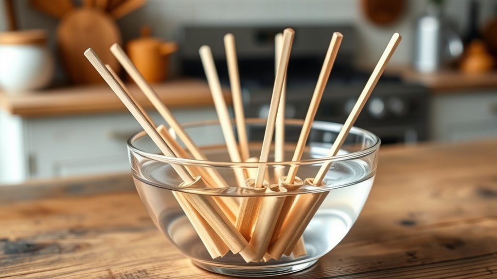 soak skewers before grilling